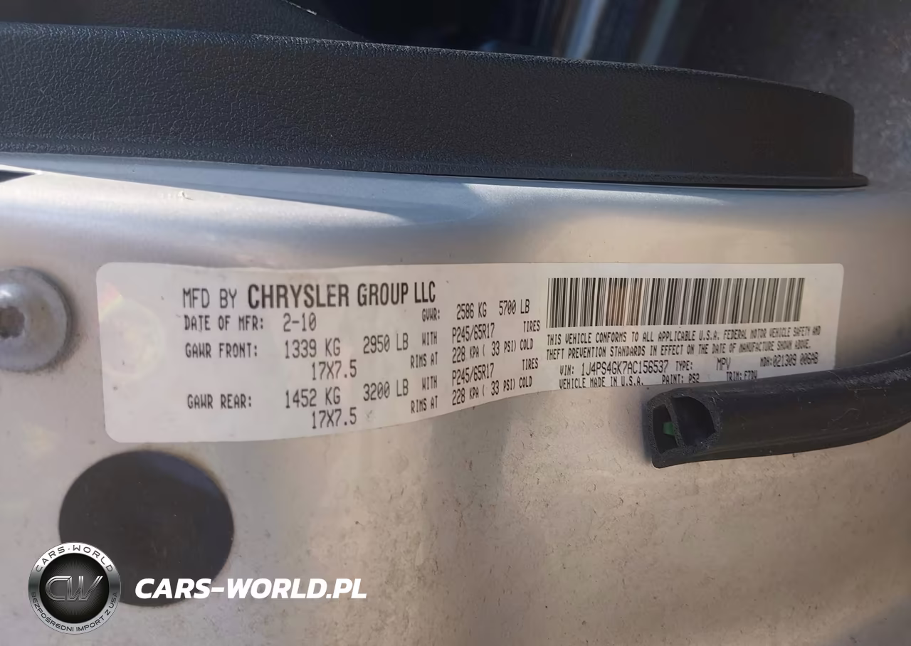 2010 Jeep Grand Cherokee Laredo VIN:1J4PS4GK7AC156537 - 9