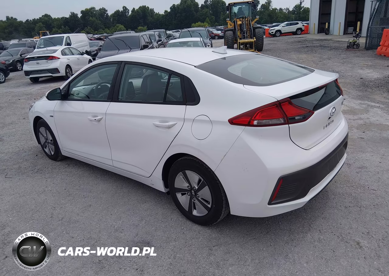 2020 Hyundai Ioniq Hybrid Blue VIN:KMHC65LC0LU221489 - 3