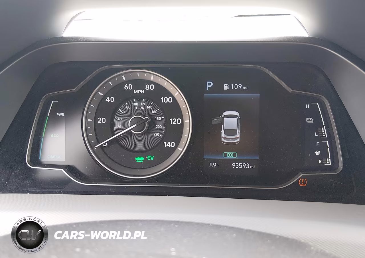 2020 Hyundai Ioniq Hybrid Blue VIN:KMHC65LC0LU221489 - 7