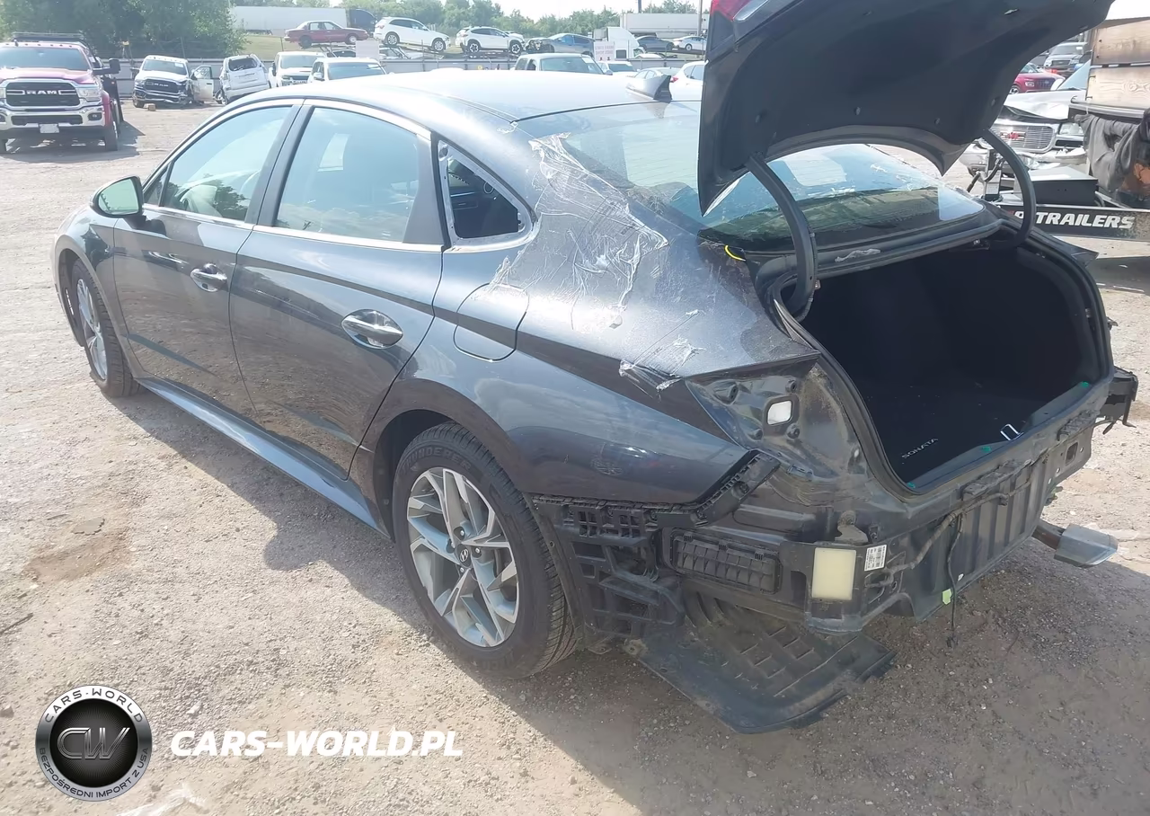 2020 Hyundai Sonata Sel VIN:5NPEF4JA7LH056916 - 3
