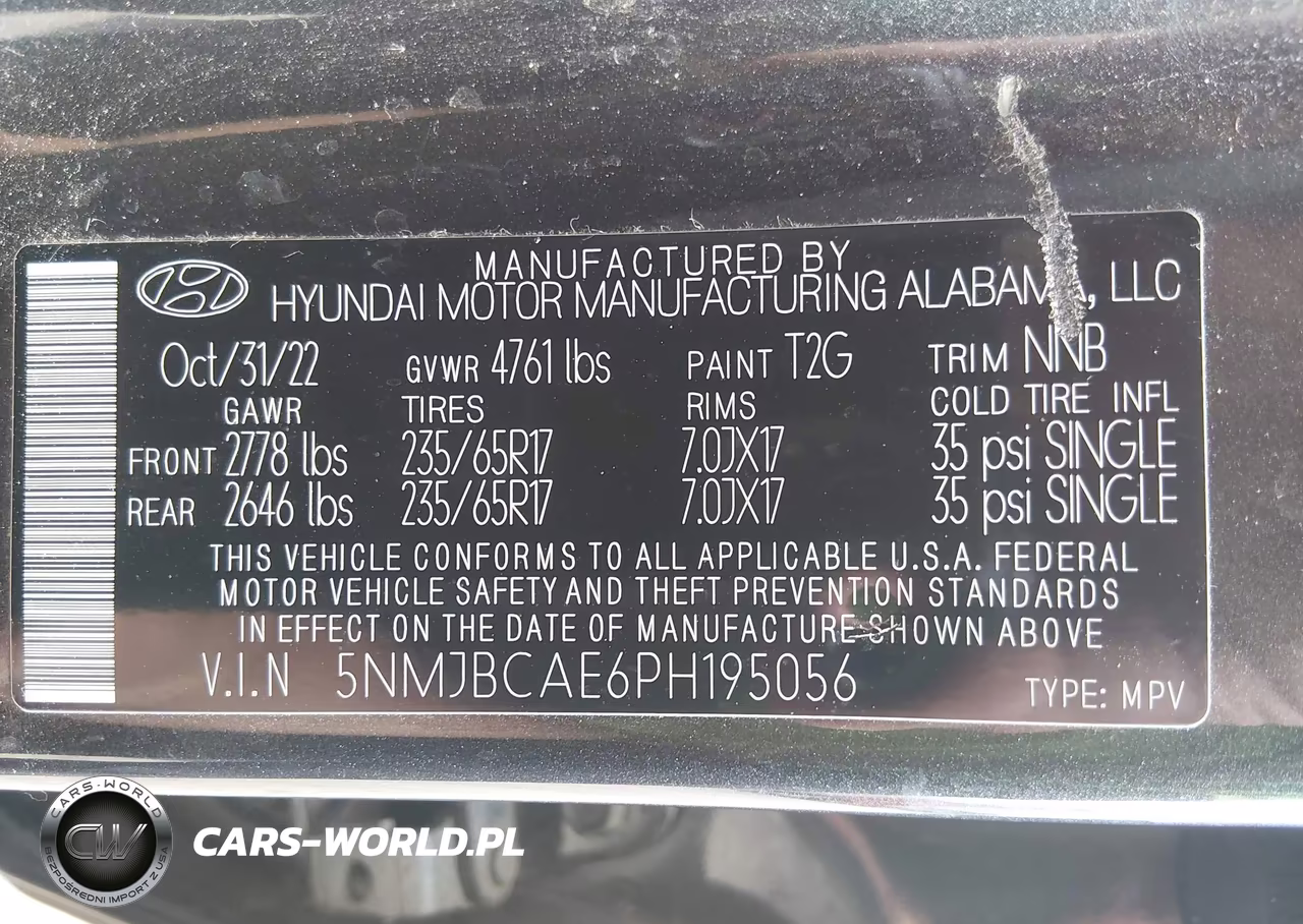 2023 Hyundai Tucson Sel VIN:5NMJBCAE6PH195056 - 9