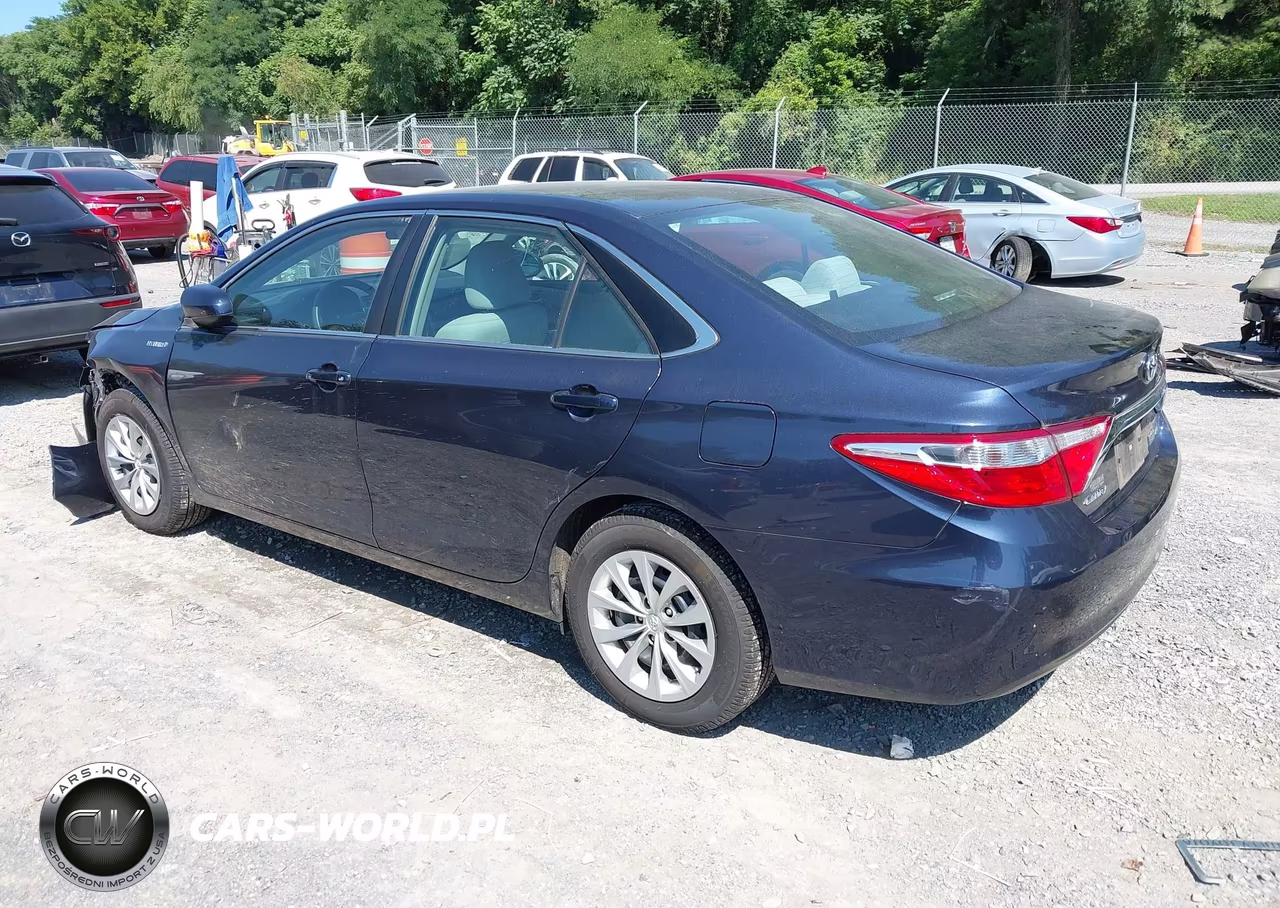 2017 Toyota Camry Hybrid Le VIN:4T1BD1FK8HU206677 - 3