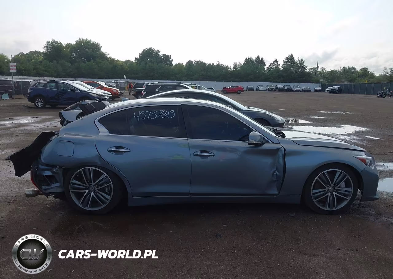 2014 Infiniti Q50 Sport VIN:JN1BV7AR9EM682072 - 13
