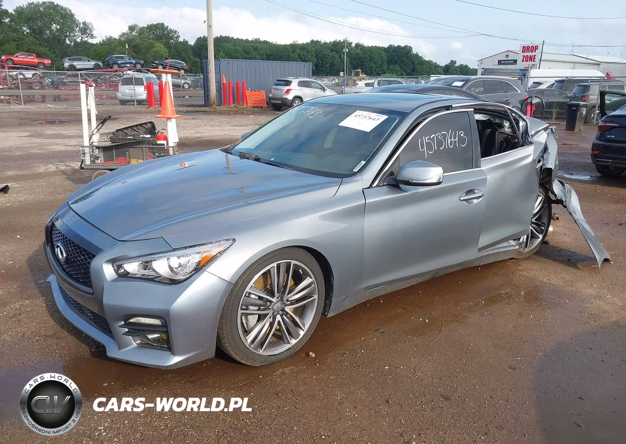 2014 Infiniti Q50 Sport VIN:JN1BV7AR9EM682072 - 2
