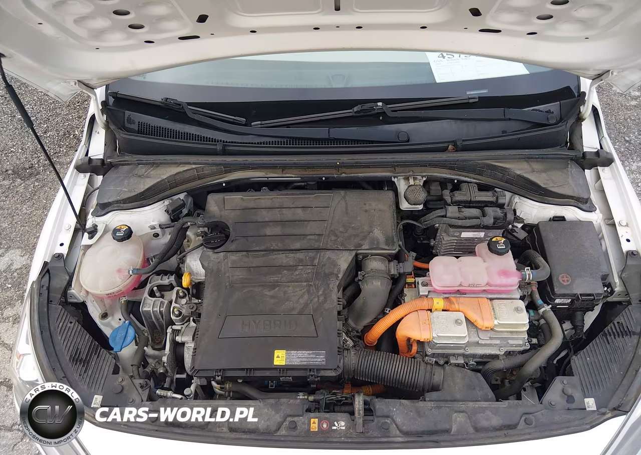 2020 Hyundai Ioniq Hybrid Blue VIN:KMHC65LC7LU232554 - 10