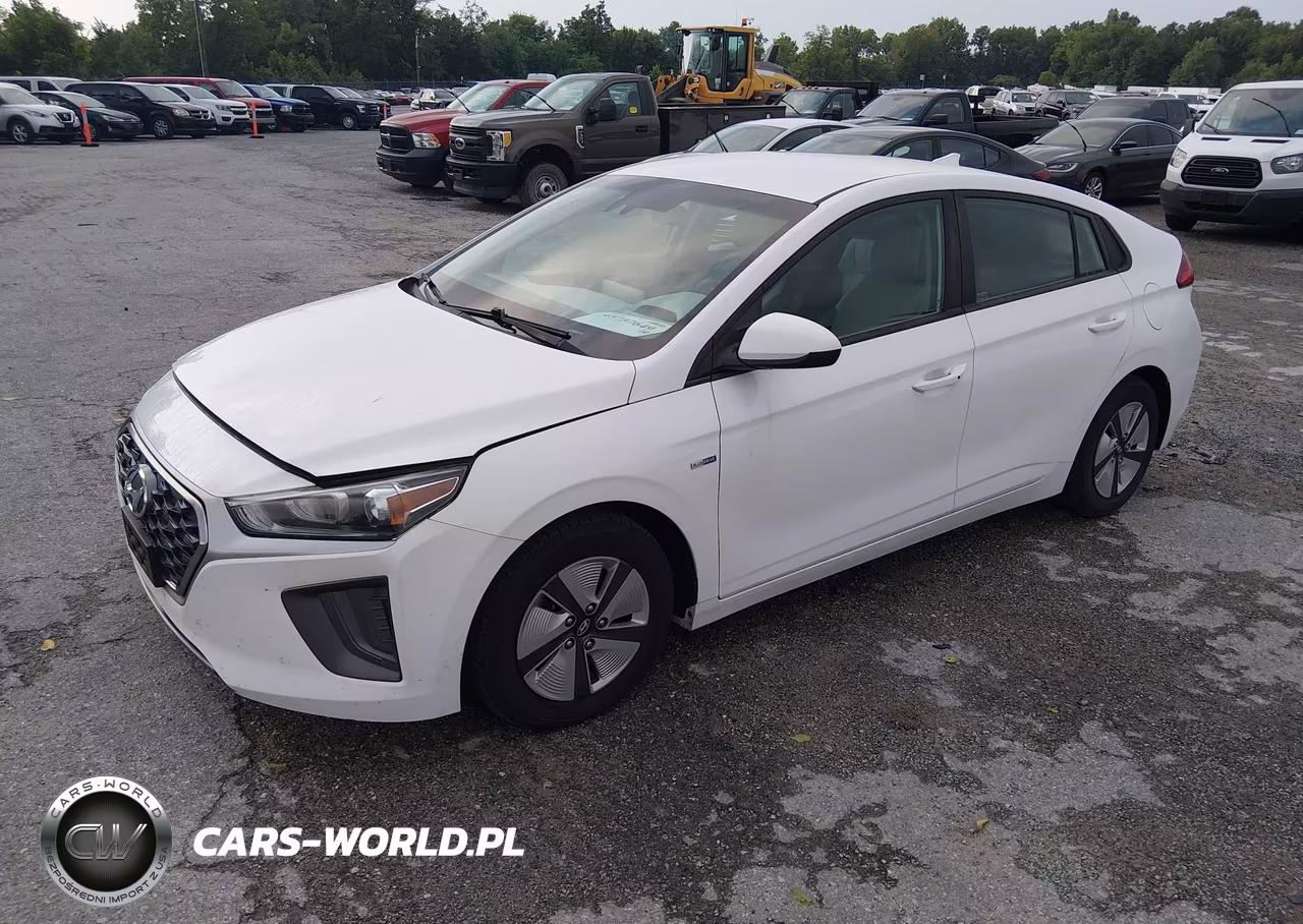 2020 Hyundai Ioniq Hybrid Blue VIN:KMHC65LC7LU232554 - 2