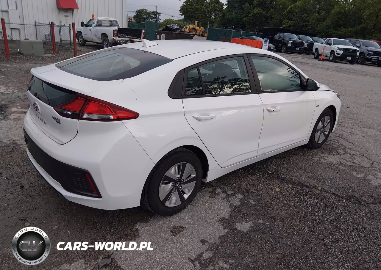 2020 Hyundai Ioniq Hybrid Blue VIN:KMHC65LC7LU232554 - 4