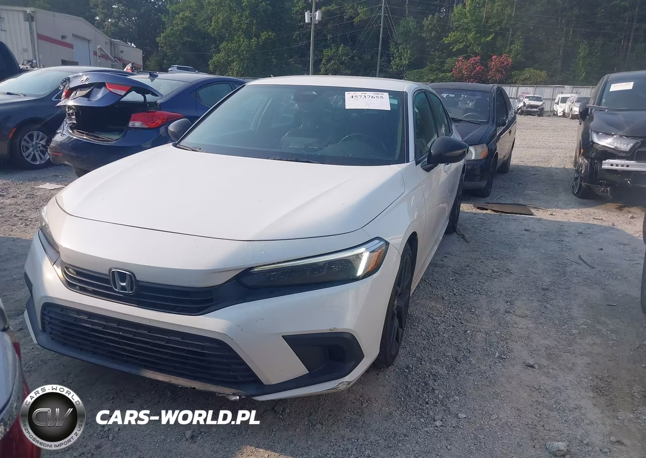 2022 Honda Civic Sport VIN:2HGFE2F58NH502575 - 2