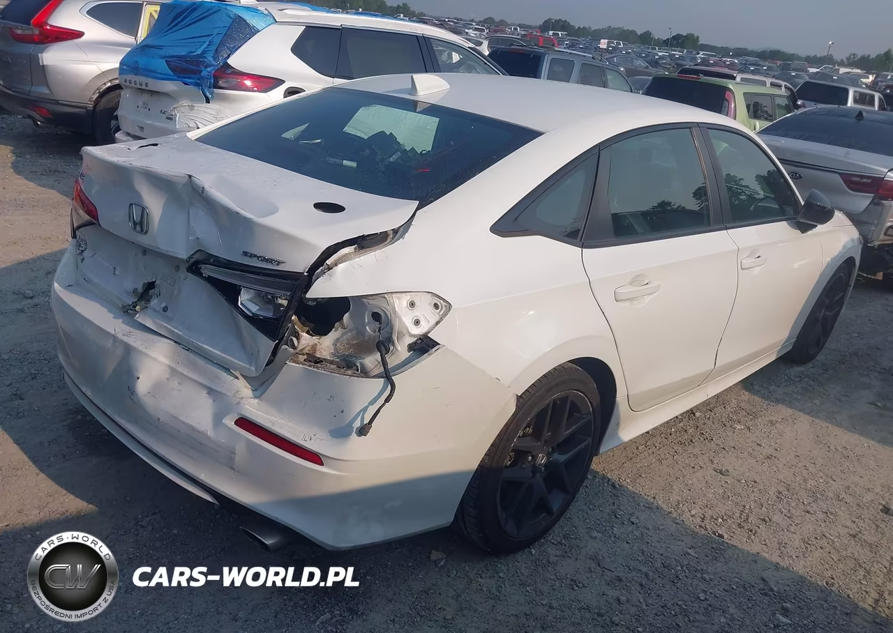 2022 Honda Civic Sport VIN:2HGFE2F58NH502575 - 4