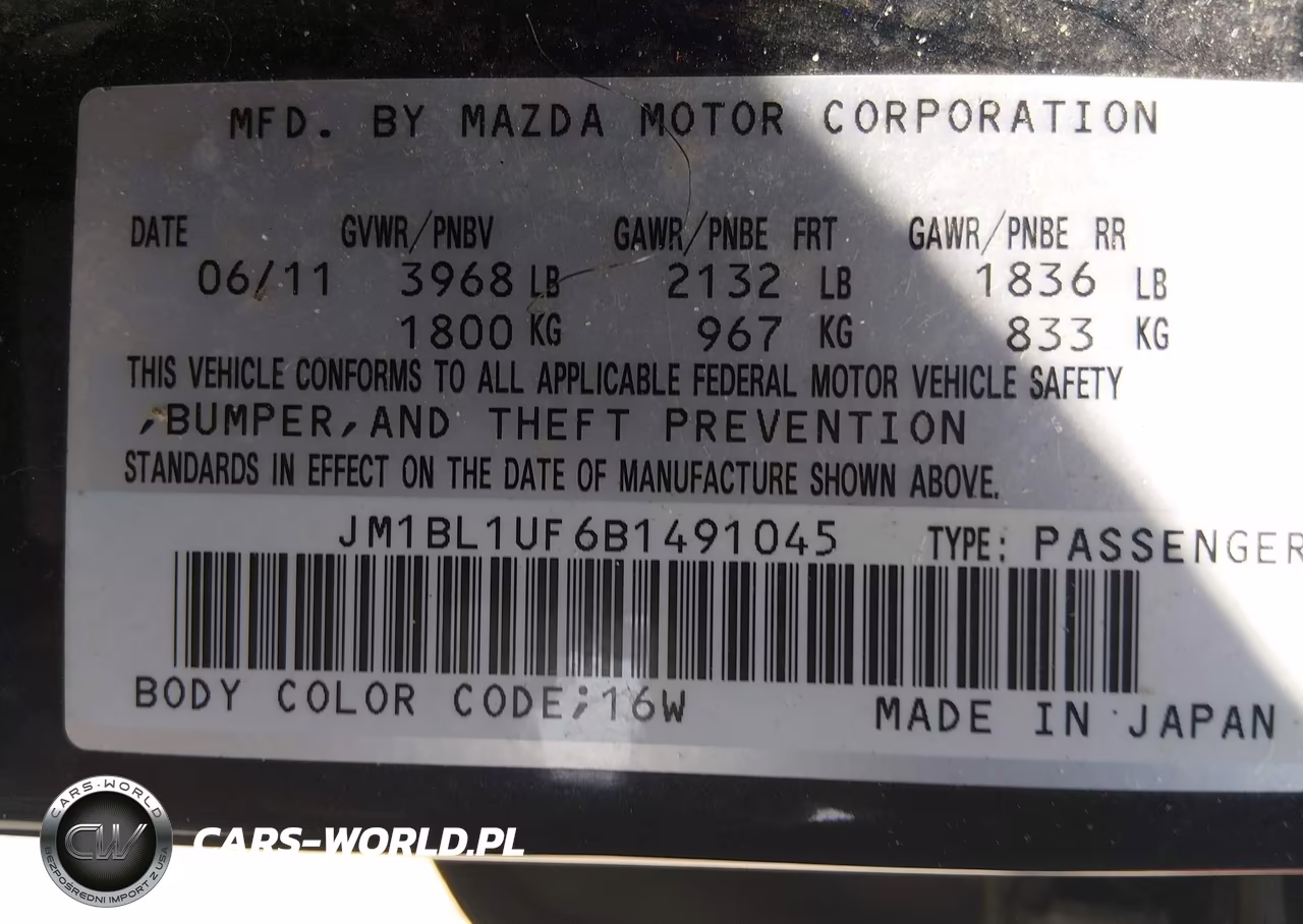 2011 Mazda Mazda3 I Sport VIN:JM1BL1UF6B1491045 - 9