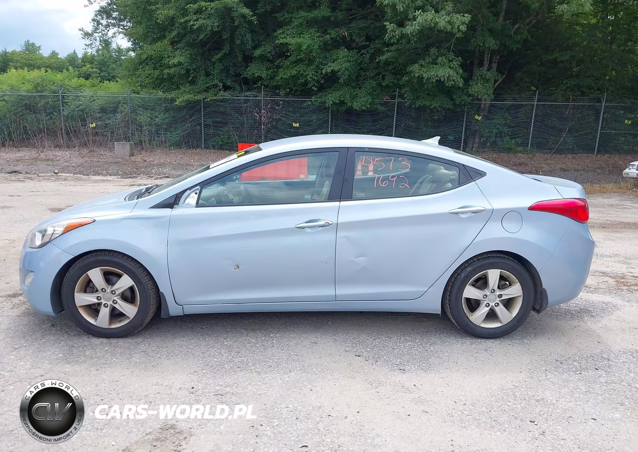 2013 Hyundai Elantra Gls VIN:KMHDH4AE6DU774520 - 12