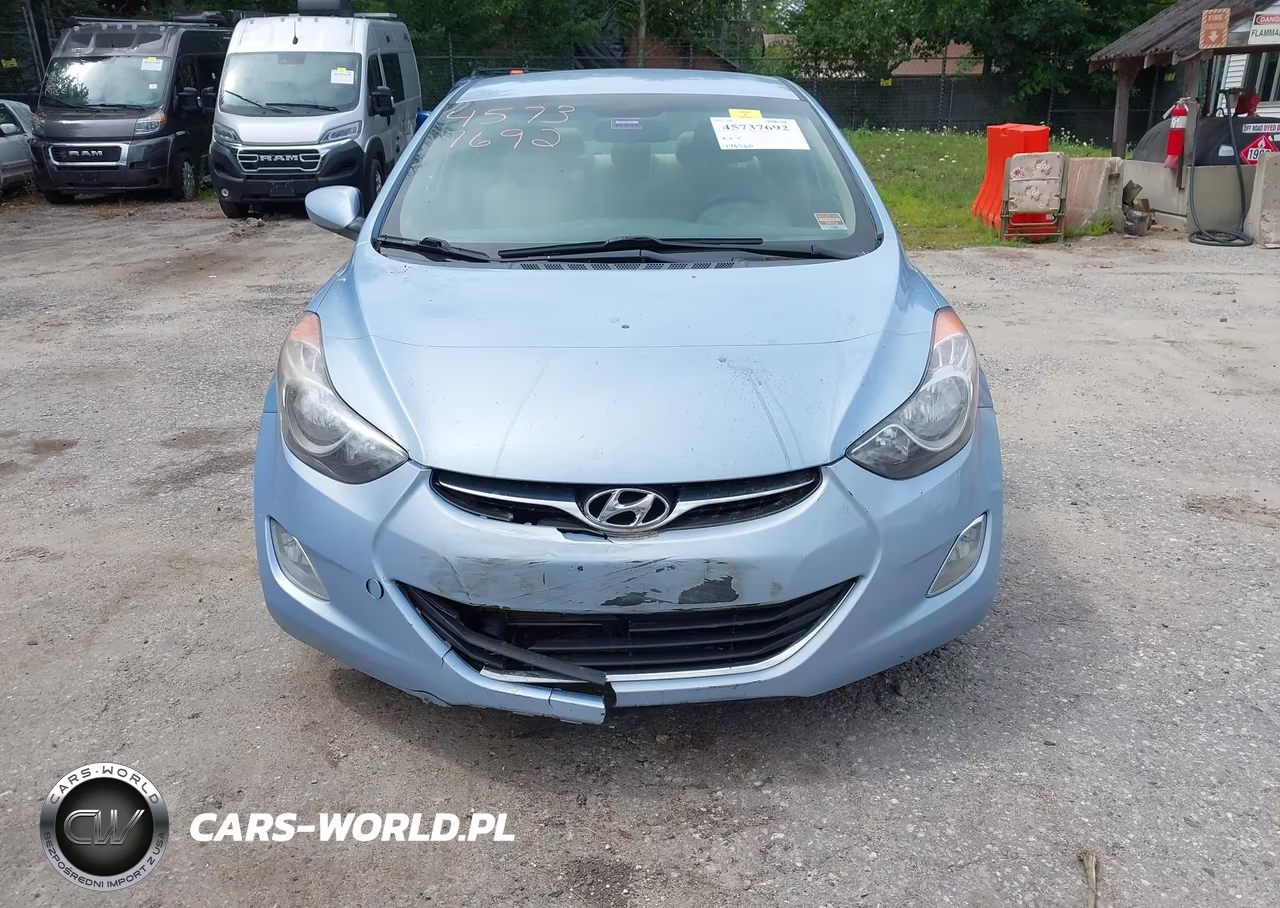 2013 Hyundai Elantra Gls VIN:KMHDH4AE6DU774520 - 13