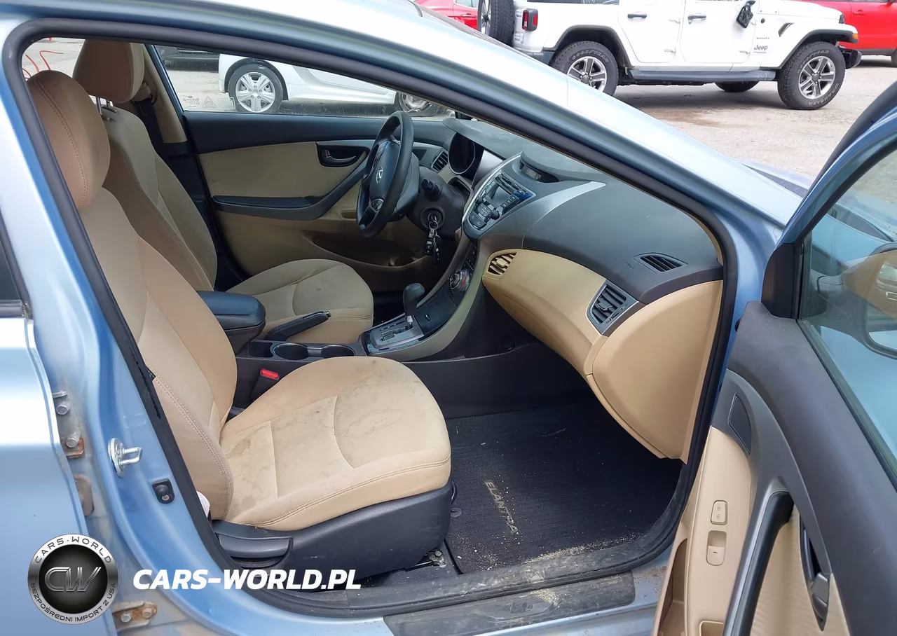 2013 Hyundai Elantra Gls VIN:KMHDH4AE6DU774520 - 5