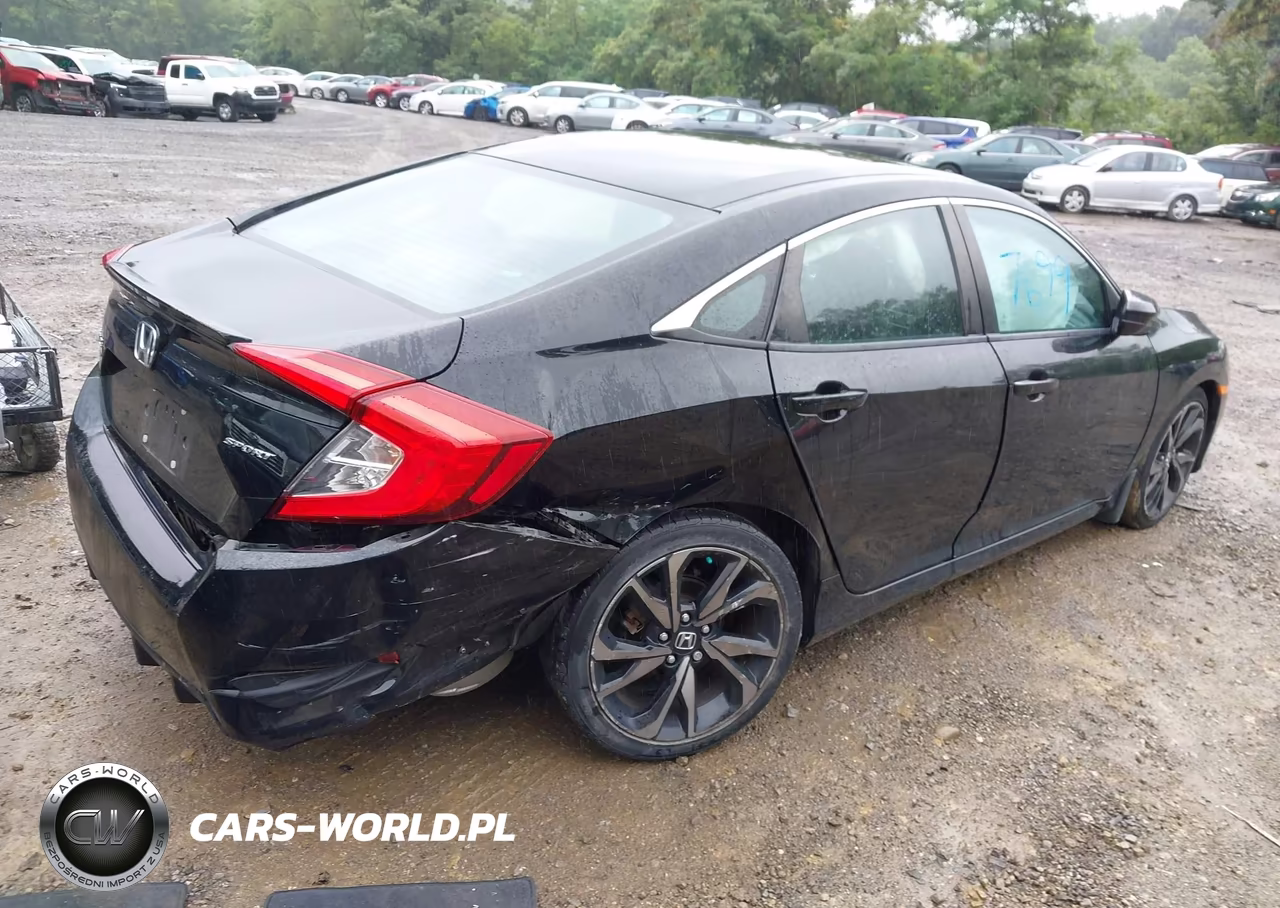 2020 Honda Civic Sport VIN:2HGFC2F89LH593028 - 4