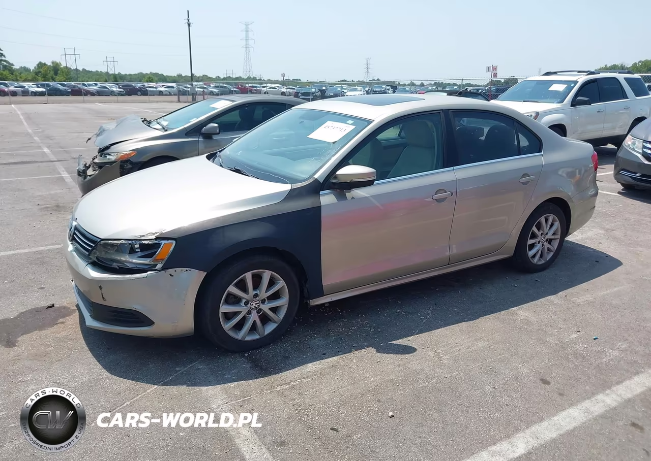 2014 Volkswagen Jetta 1.8T Se VIN:3VWD17AJ9EM256573 - 2