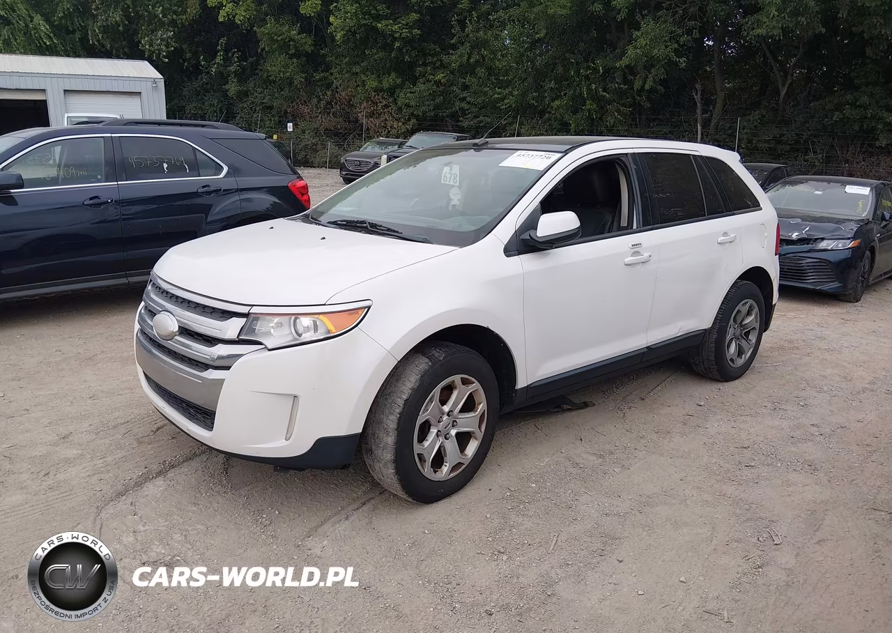2013 Ford Edge Sel VIN:2FMDK4JC7DBB96191 - 2