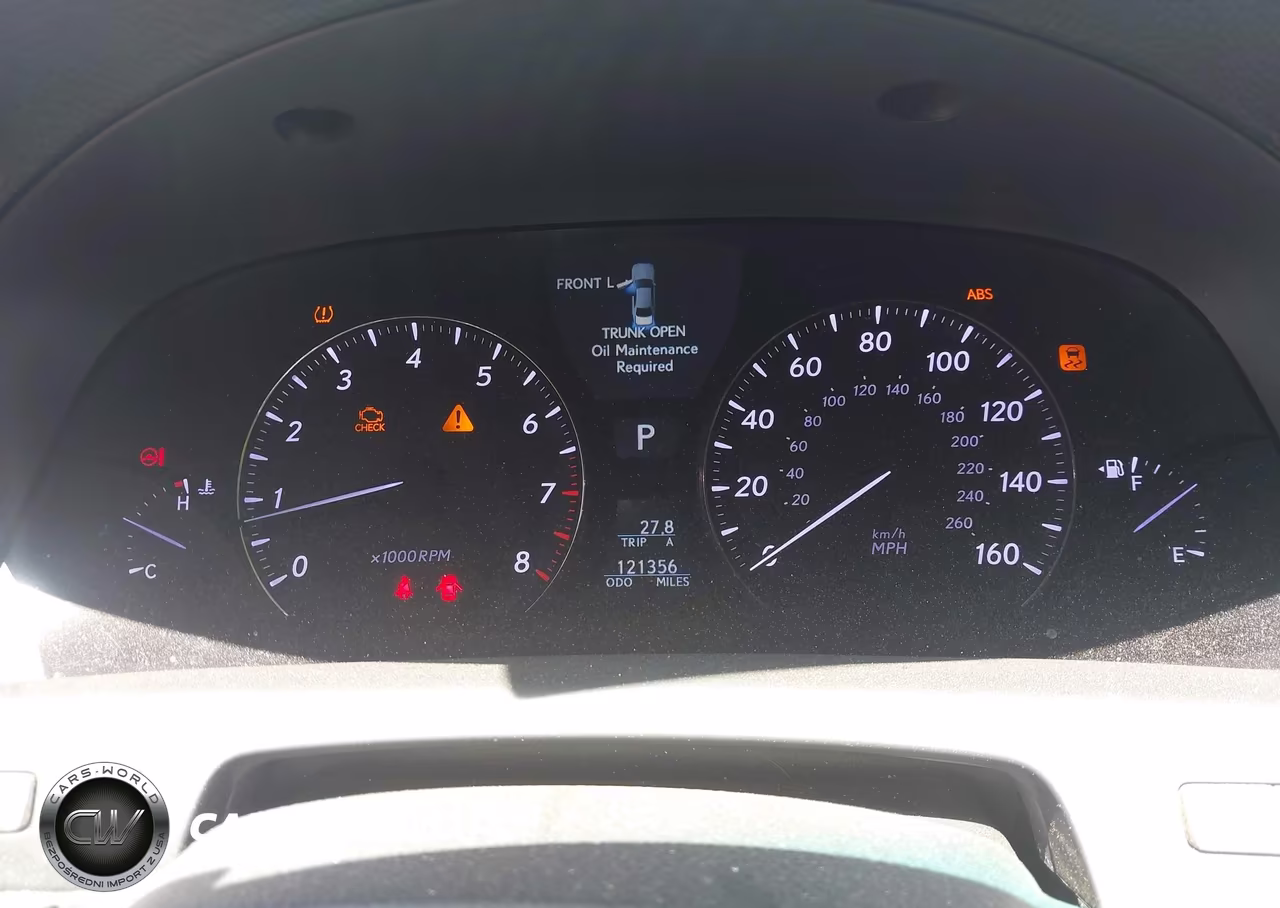 2010 Lexus Ls 460 VIN:JTHBL5EF5A5094728 - 7