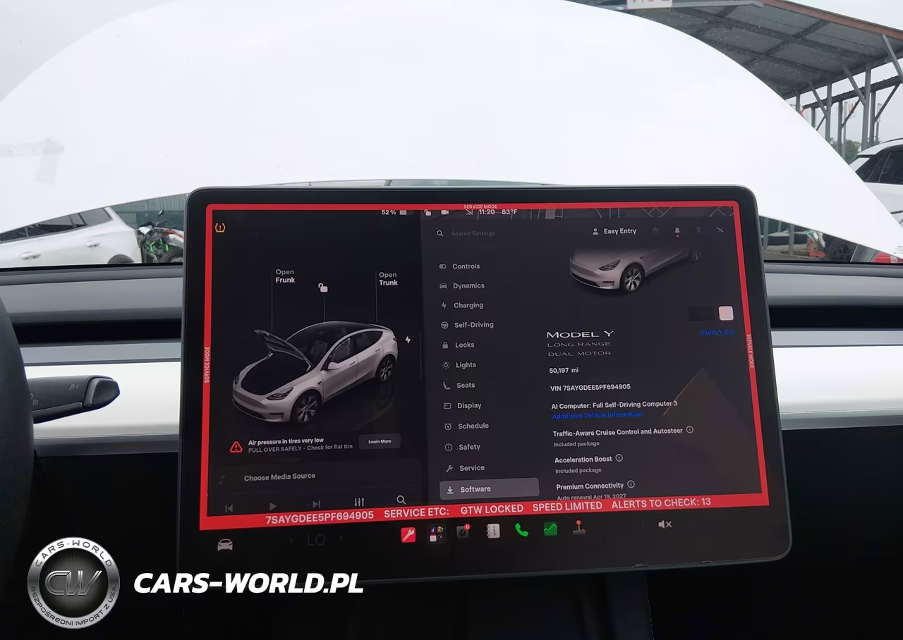 2023 Tesla Model Y Awd-Long Range Dual Motor All-Wheel Drive VIN:7SAYGDEE5PF694905 - 7
