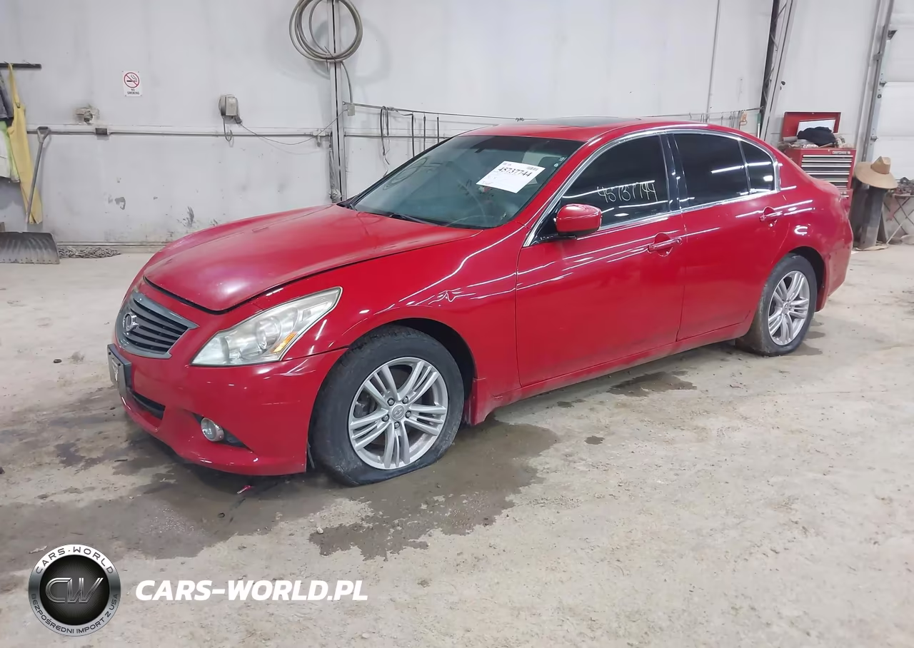 2012 Infiniti G37X VIN:JN1CV6AR3CM671905 - 2