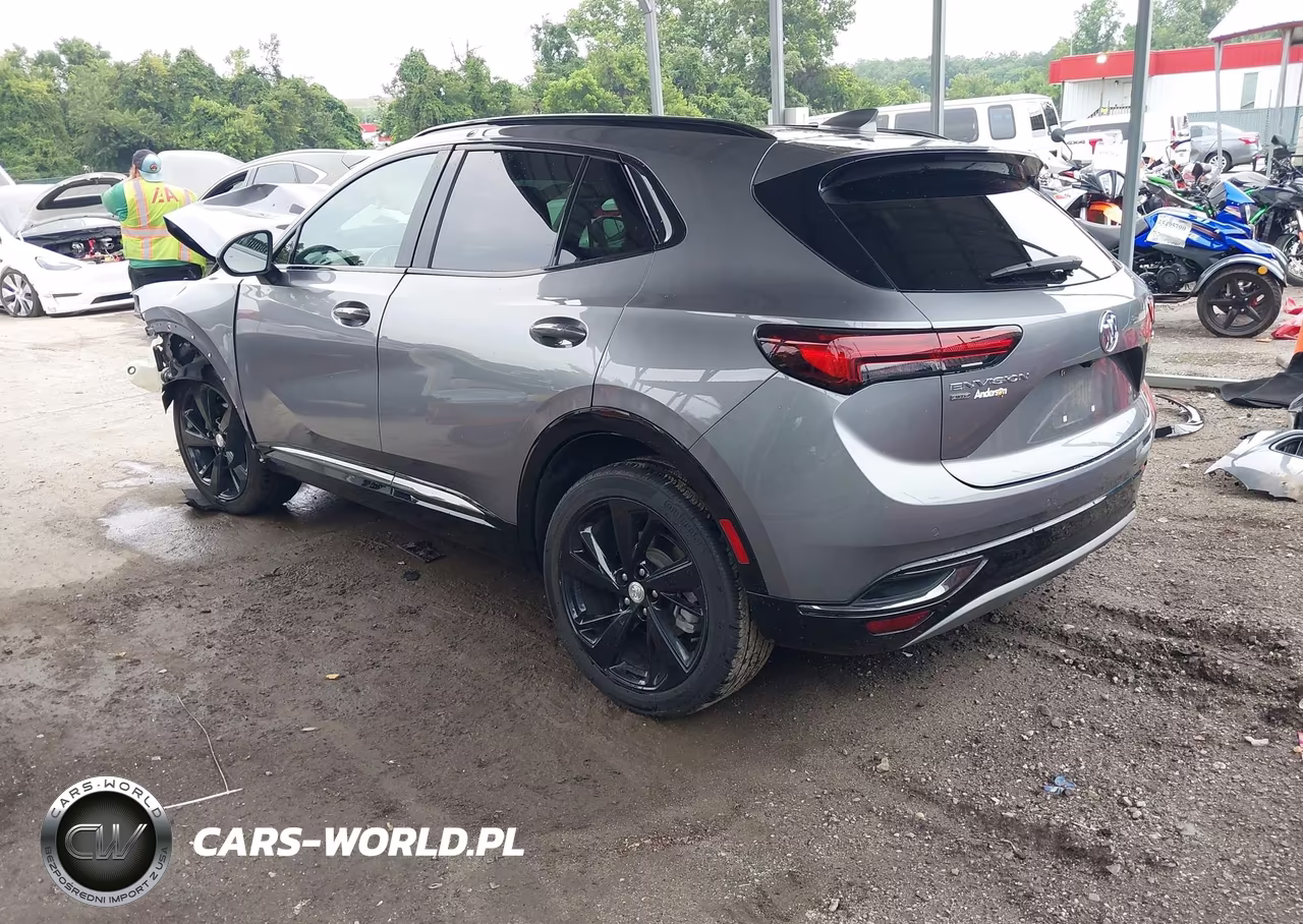2021 Buick Envision Awd Essence VIN:LRBFZPR44MD062822 - 3