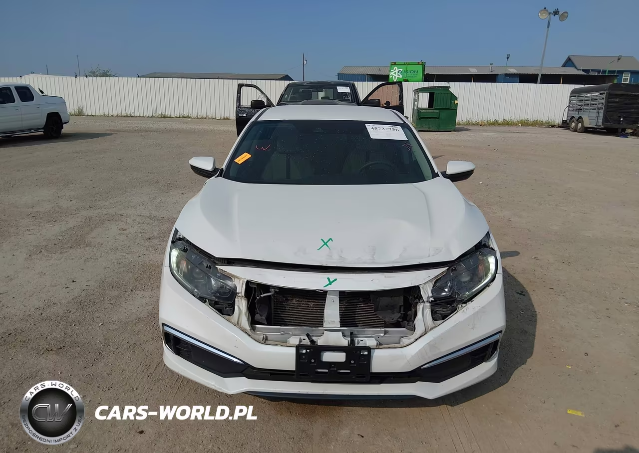 2019 Honda Civic Lx VIN:19XFC2F61KE014010 - 13