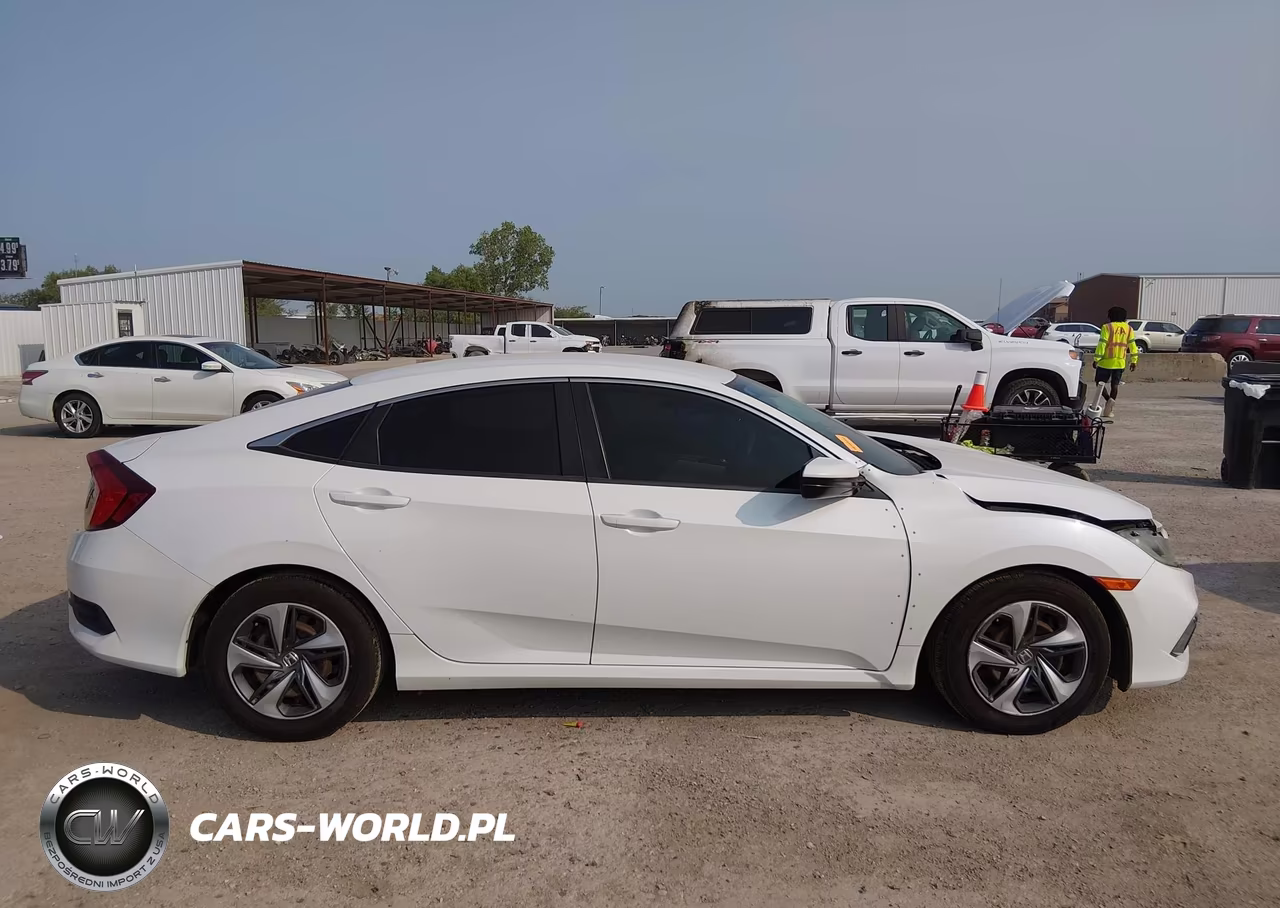 2019 Honda Civic Lx VIN:19XFC2F61KE014010 - 14