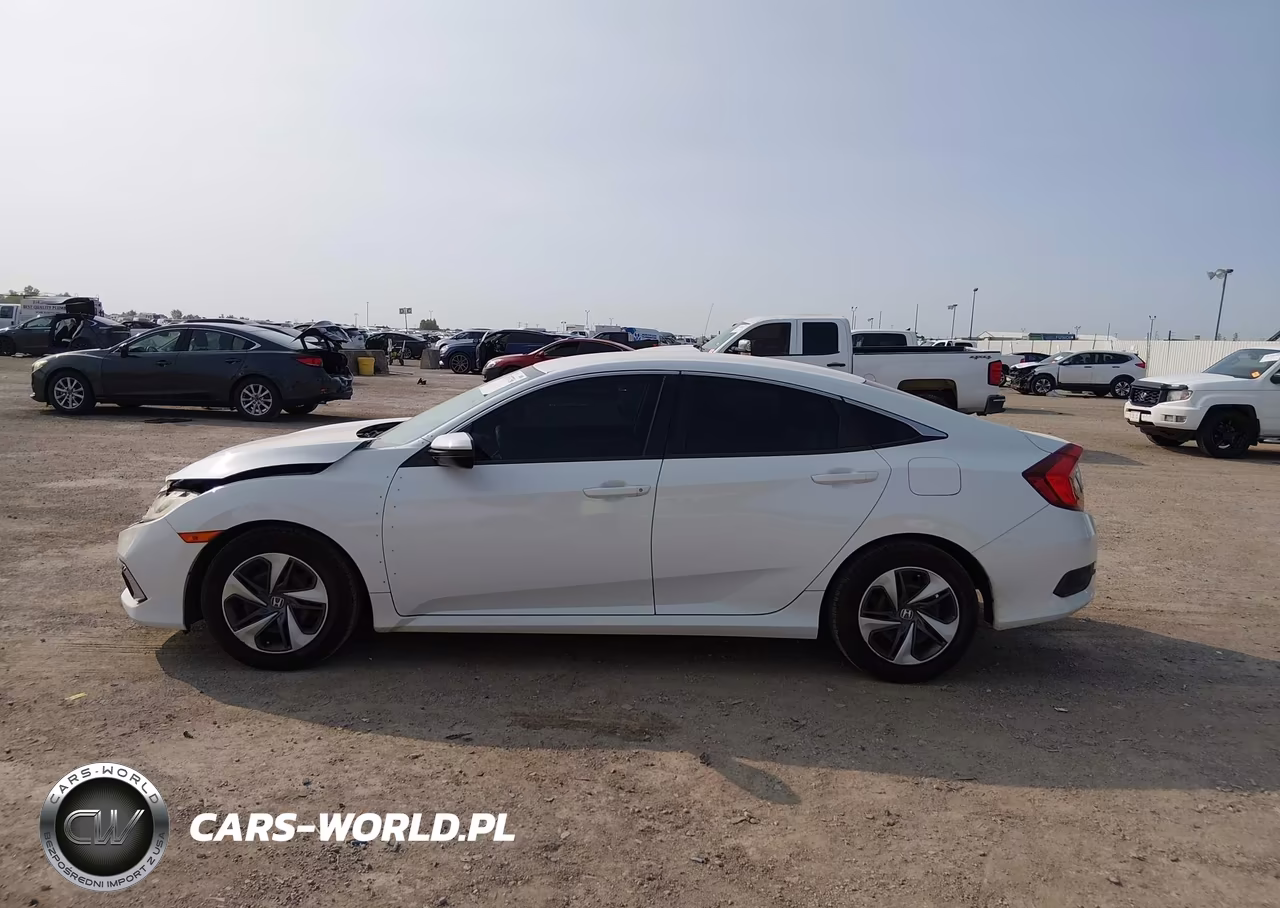 2019 Honda Civic Lx VIN:19XFC2F61KE014010 - 15