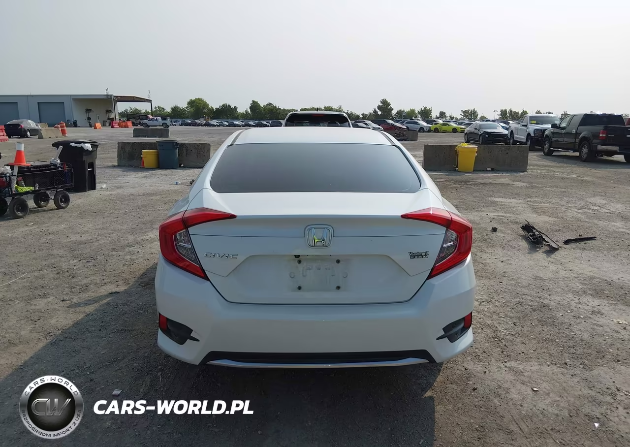 2019 Honda Civic Lx VIN:19XFC2F61KE014010 - 17