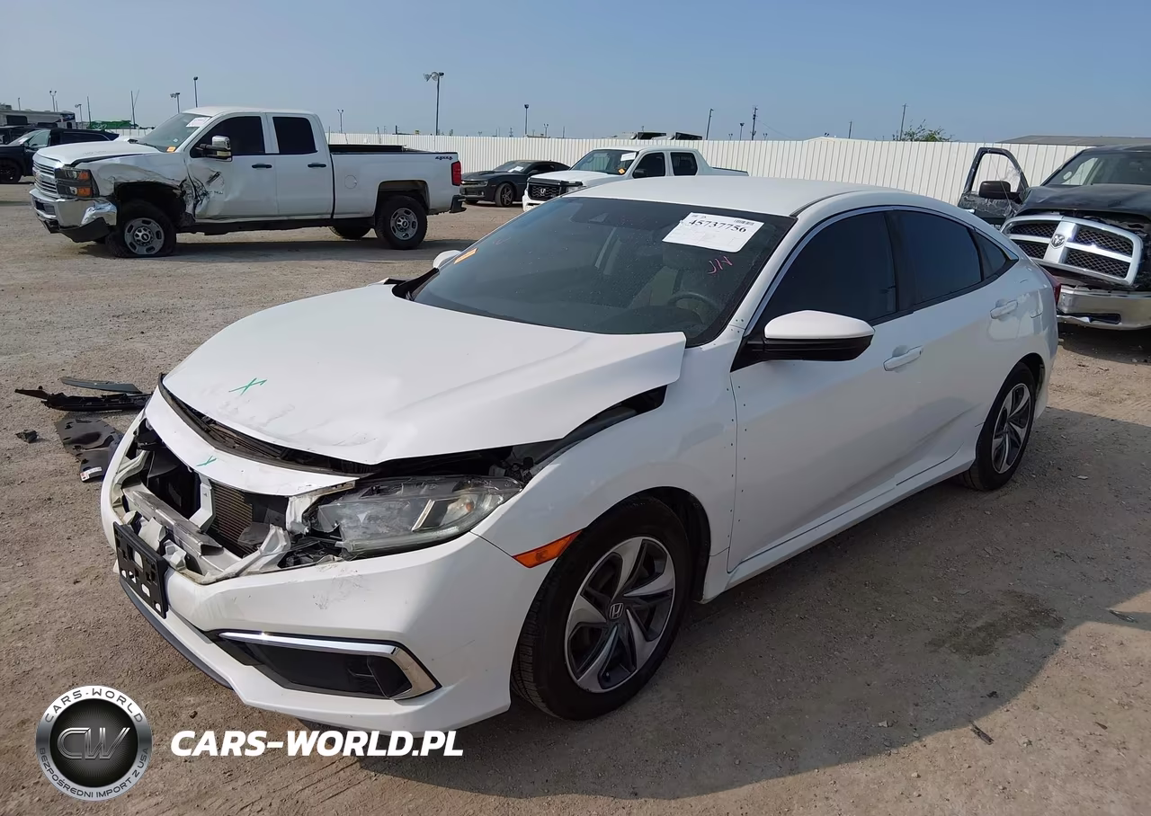 2019 Honda Civic Lx VIN:19XFC2F61KE014010 - 20