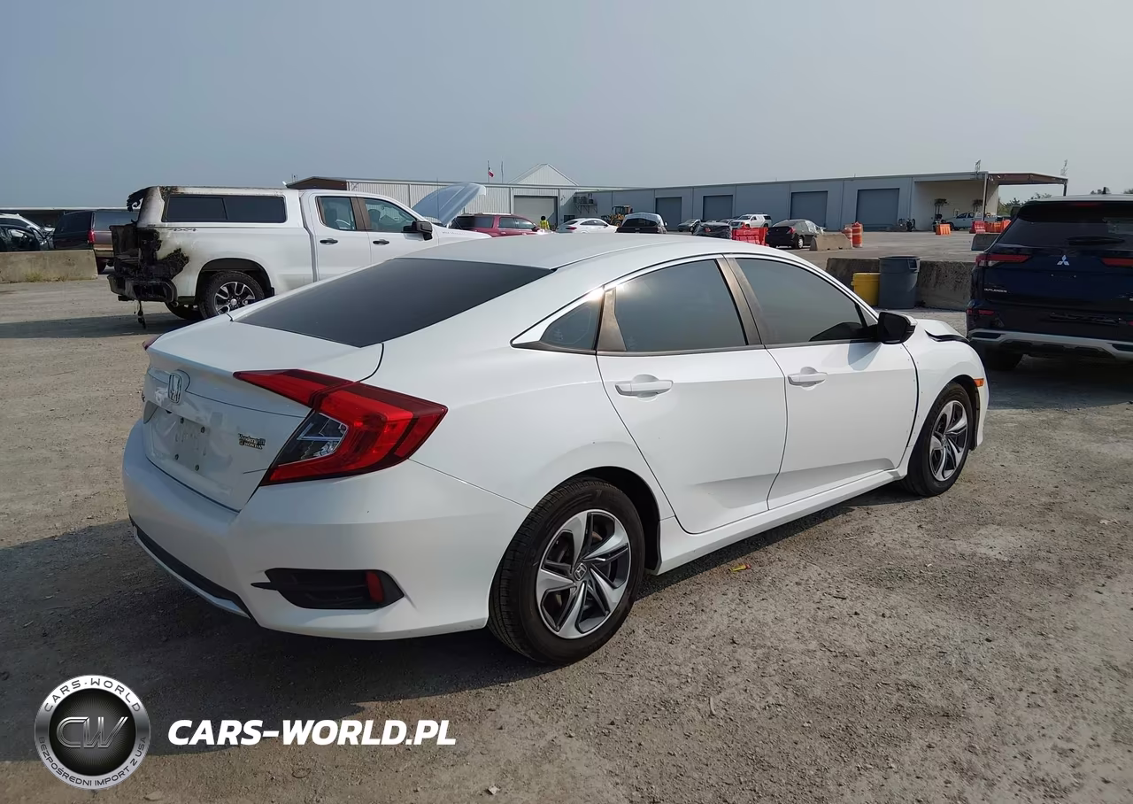 2019 Honda Civic Lx VIN:19XFC2F61KE014010 - 4