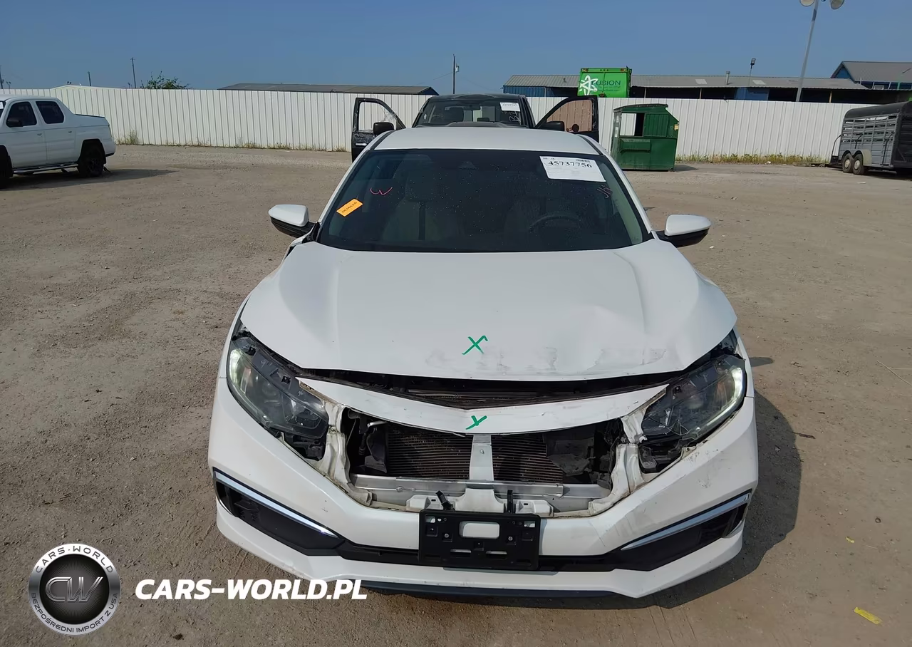 2019 Honda Civic Lx VIN:19XFC2F61KE014010 - 6