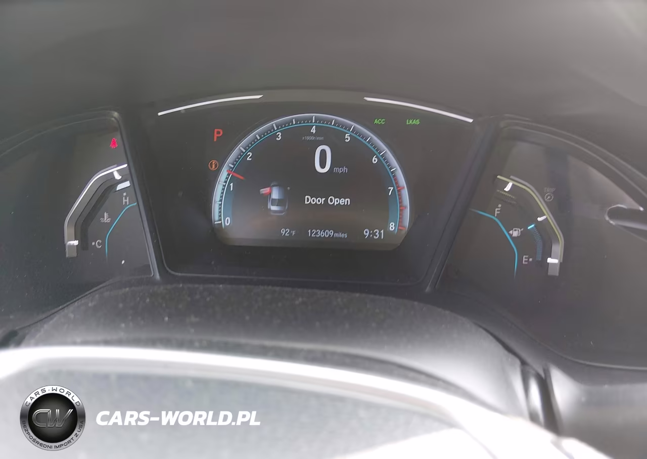 2019 Honda Civic Lx VIN:19XFC2F61KE014010 - 7