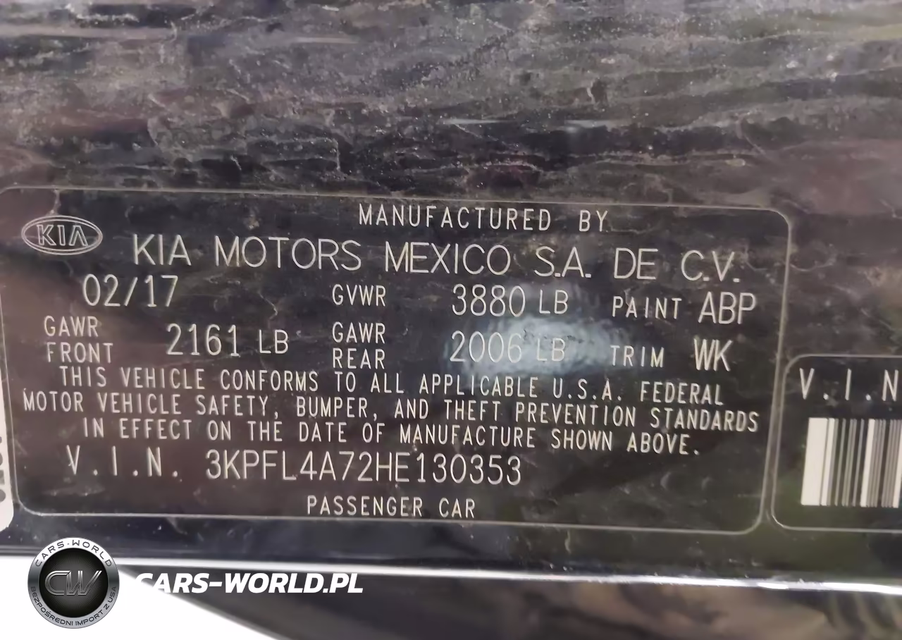 2017 Kia Forte Lx VIN:3KPFL4A72HE130353 - 9