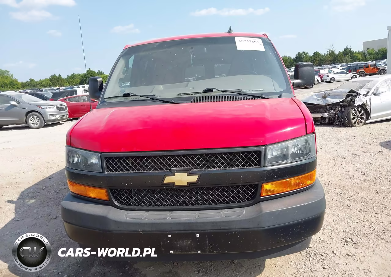 2023 Chevrolet Express Passenger Rwd 3500 Extended Wheelbase Ls VIN:1GAZGNFP8P1111221 - 13