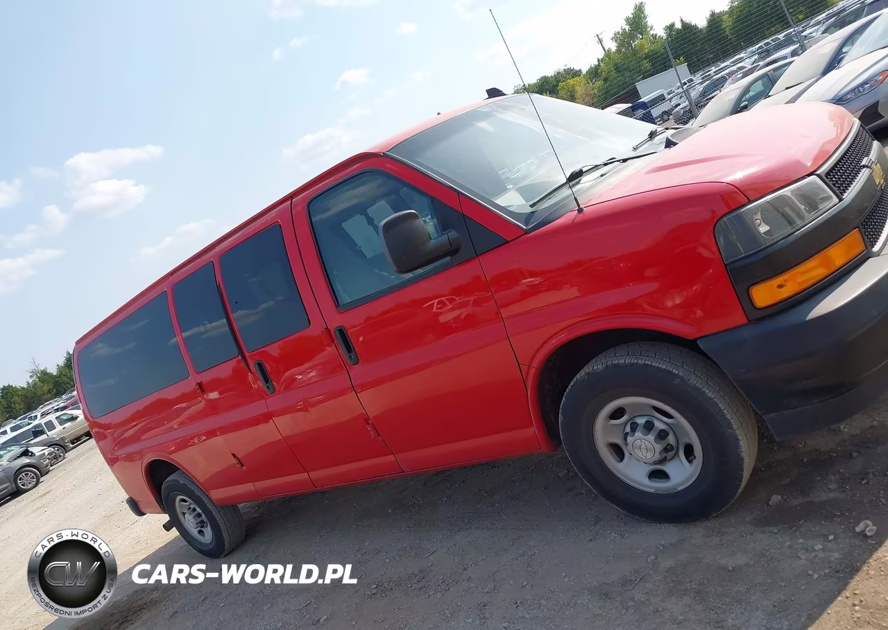 2023 Chevrolet Express Passenger Rwd 3500 Extended Wheelbase Ls VIN:1GAZGNFP8P1111221 - 14