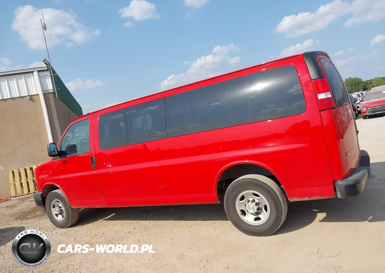 2023 Chevrolet Express Passenger Rwd 3500 Extended Wheelbase Ls VIN:1GAZGNFP8P1111221 - 15