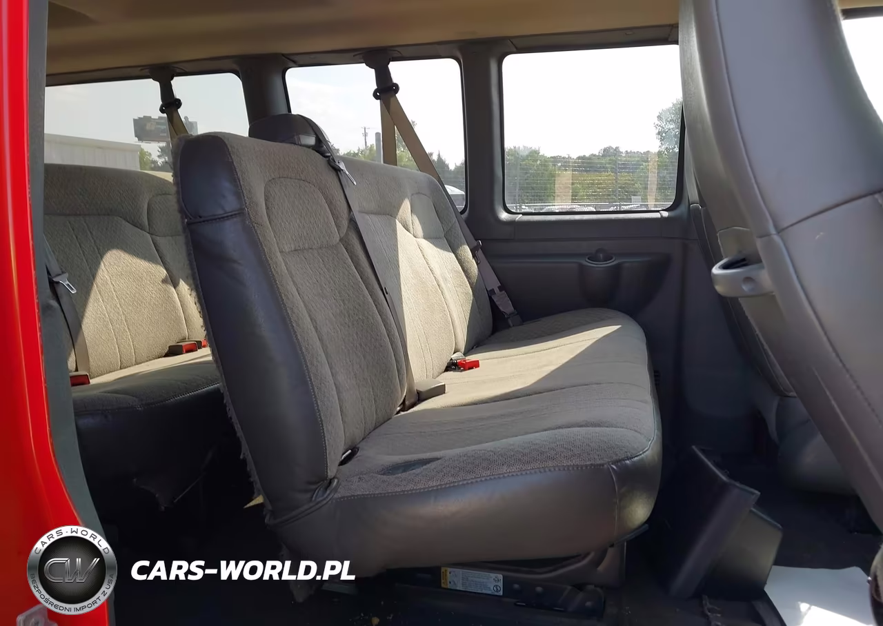 2023 Chevrolet Express Passenger Rwd 3500 Extended Wheelbase Ls VIN:1GAZGNFP8P1111221 - 8