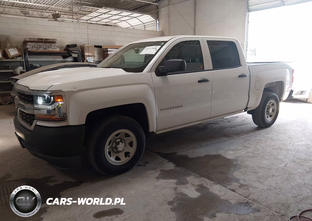 2018 Chevrolet Silverado 1500 Wt VIN:3GCPCNEH9JG461566 - 2