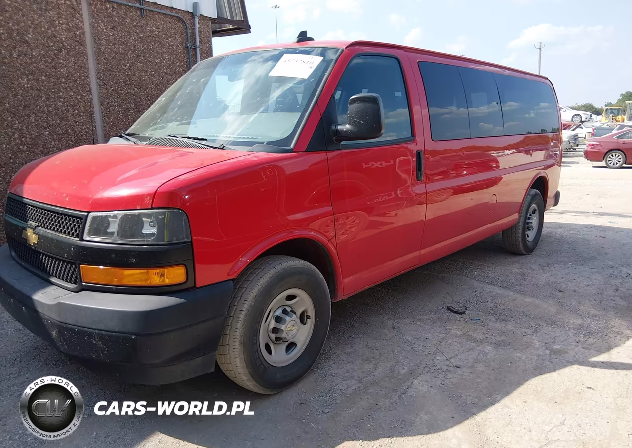 2020 Chevrolet Express Passenger Rwd 3500 Extended Wheelbase Ls VIN:1GAZGNFP4L1256377 - 2