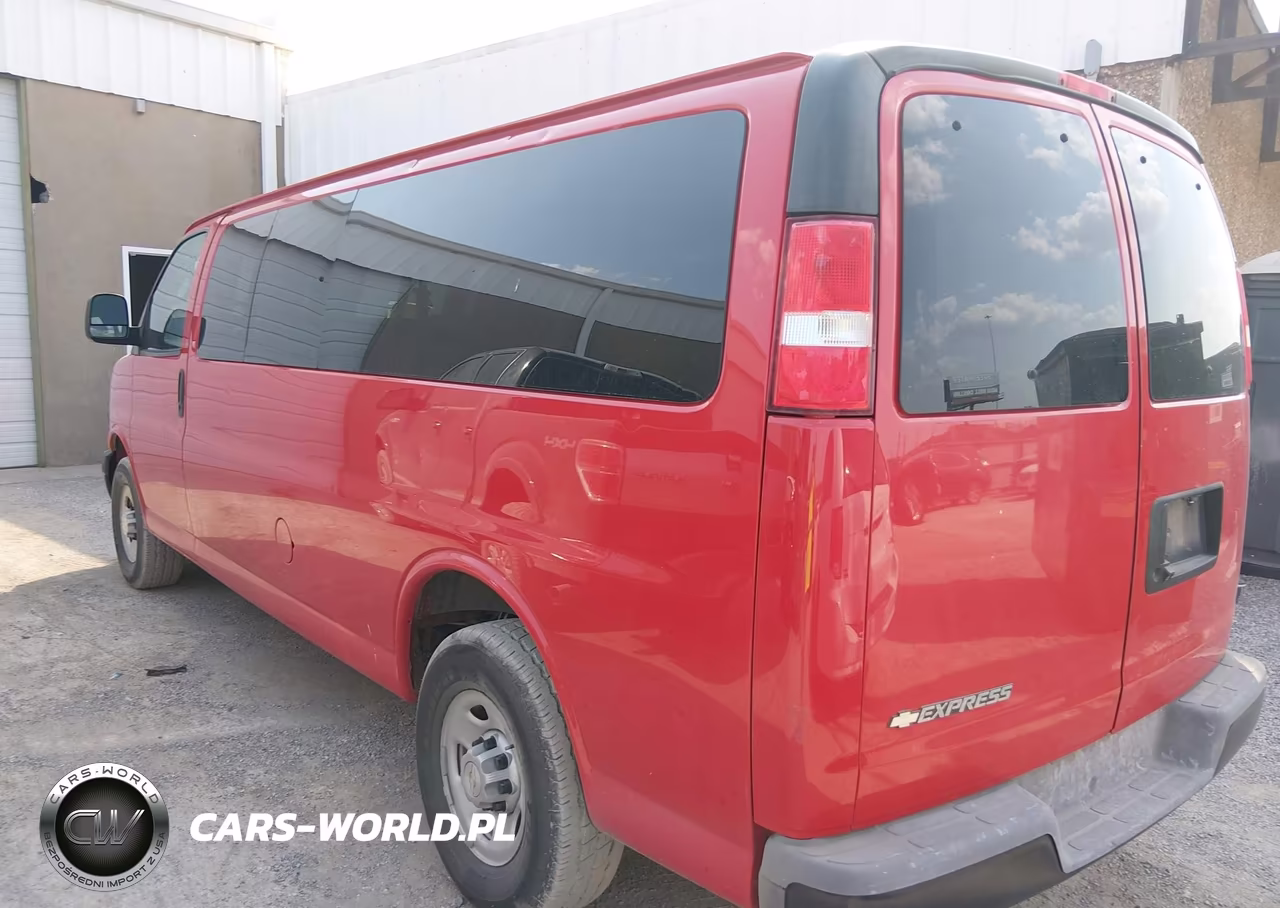 2020 Chevrolet Express Passenger Rwd 3500 Extended Wheelbase Ls VIN:1GAZGNFP4L1256377 - 3