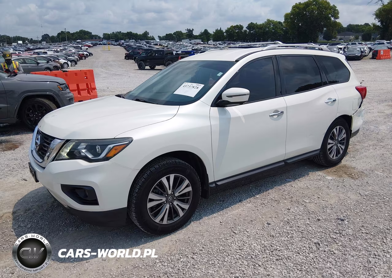 2017 Nissan Pathfinder Platinum-S-Sl-Sv VIN:5N1DR2MMXHC667809 - 2