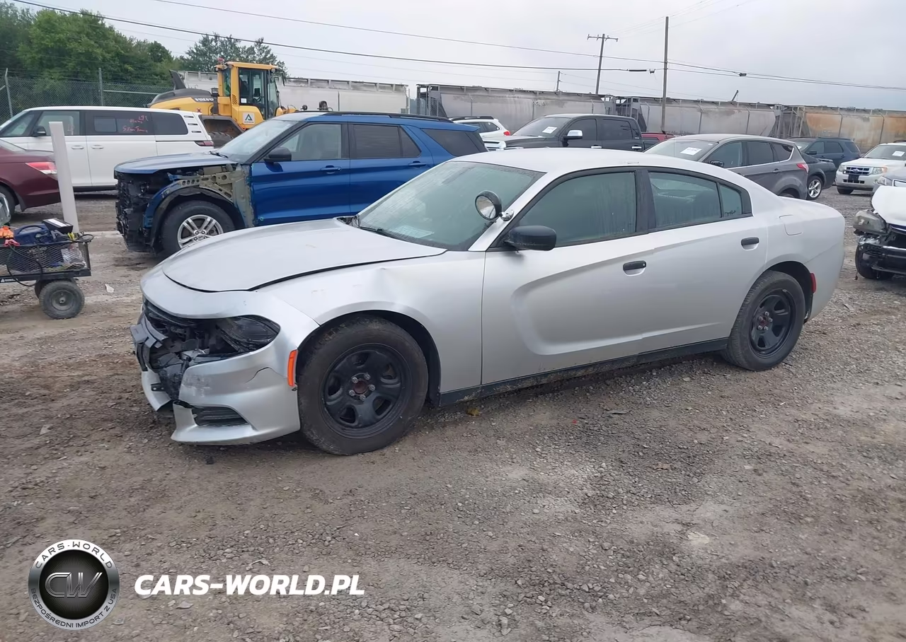 2017 Dodge Charger Police Rwd VIN:2C3CDXAT0HH642104 - 2