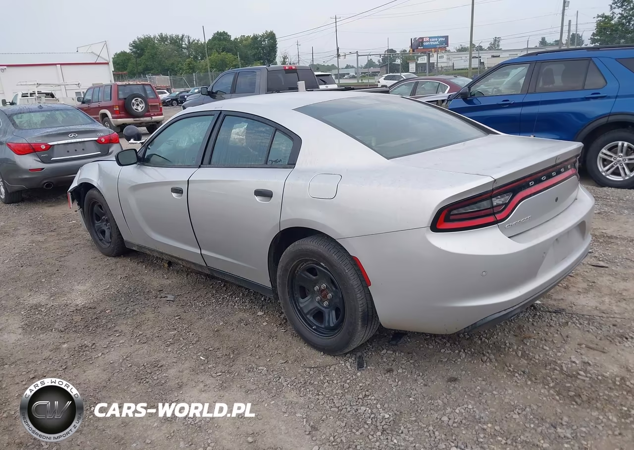 2017 Dodge Charger Police Rwd VIN:2C3CDXAT0HH642104 - 3