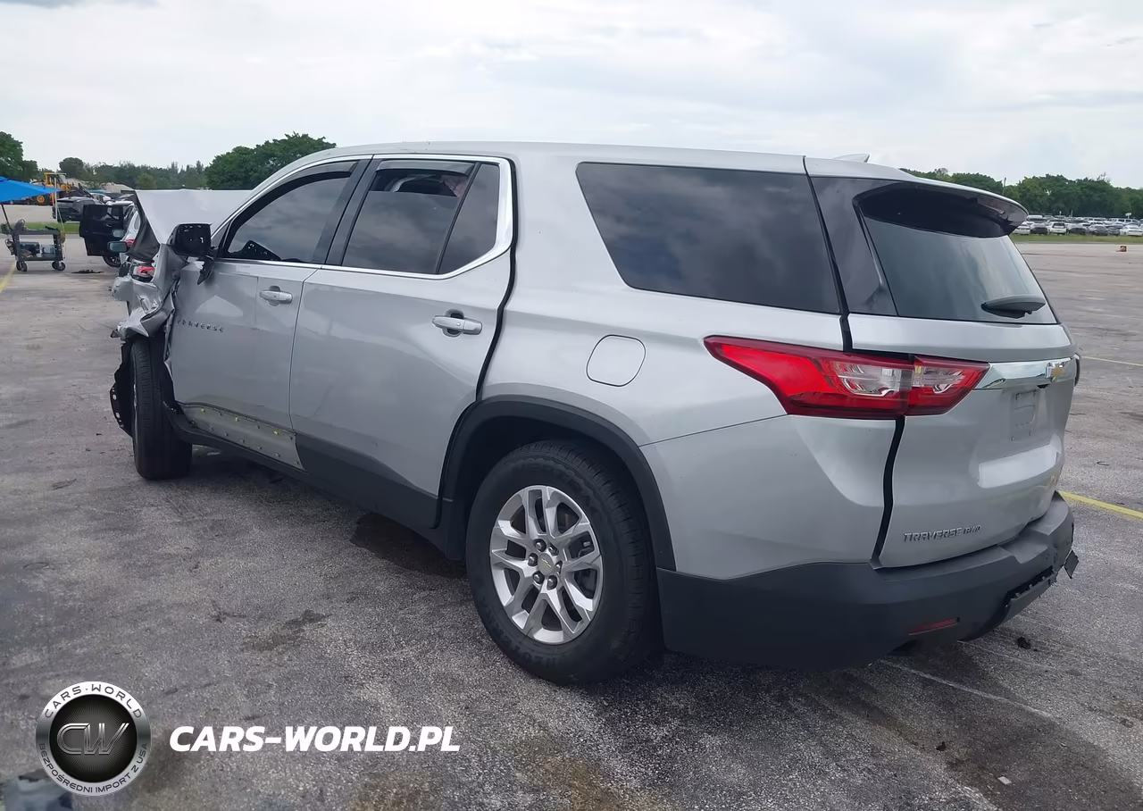 2020 Chevrolet Traverse Ls VIN:1GNEVFKW5LJ257284 - 3