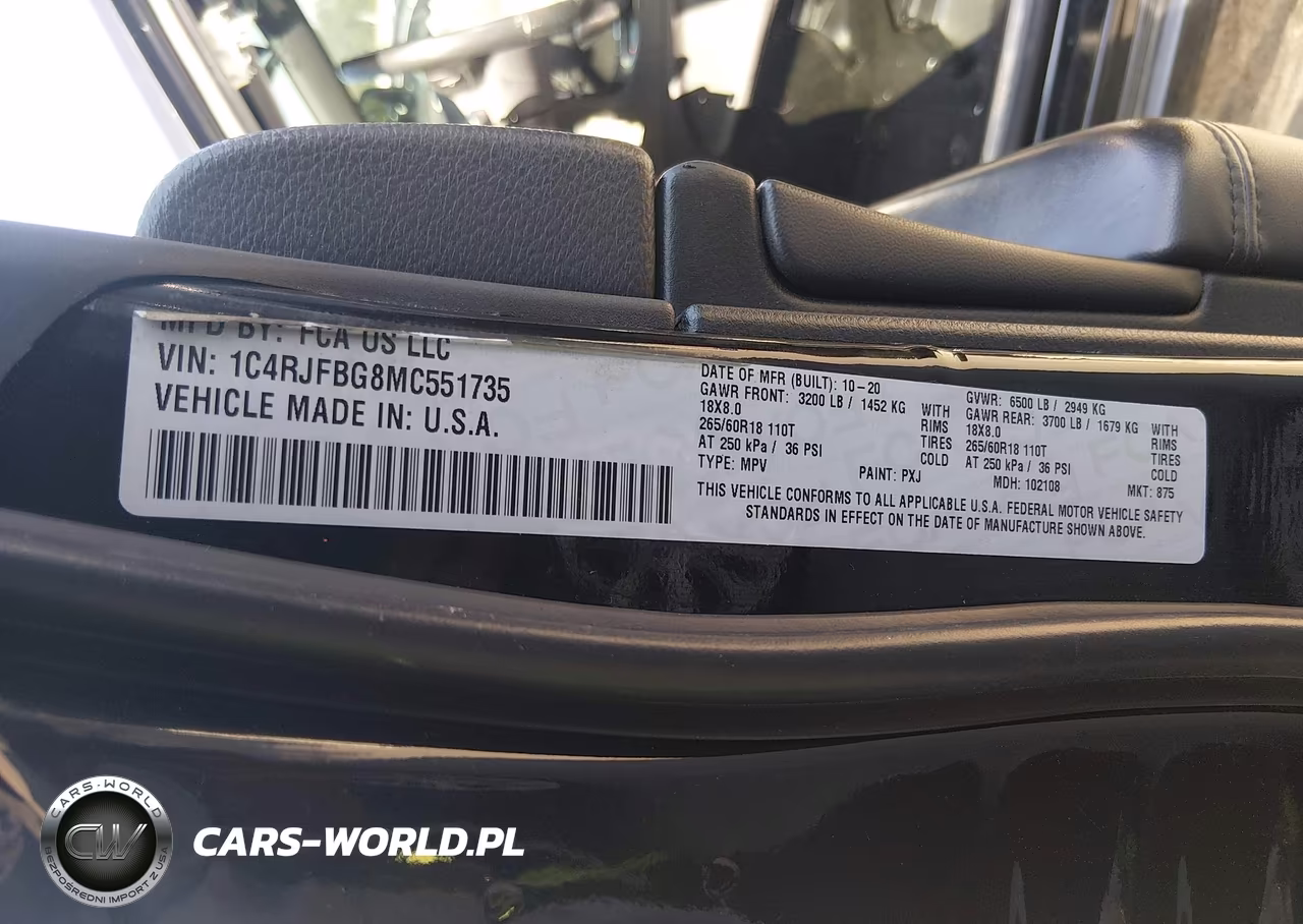 2021 Jeep Grand Cherokee Limited 4X4 VIN:1C4RJFBG8MC551735 - 9