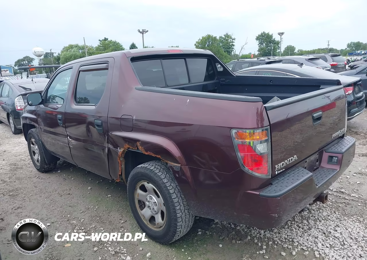 2008 Honda Ridgeline Rt VIN:2HJYK16228H538682 - 3
