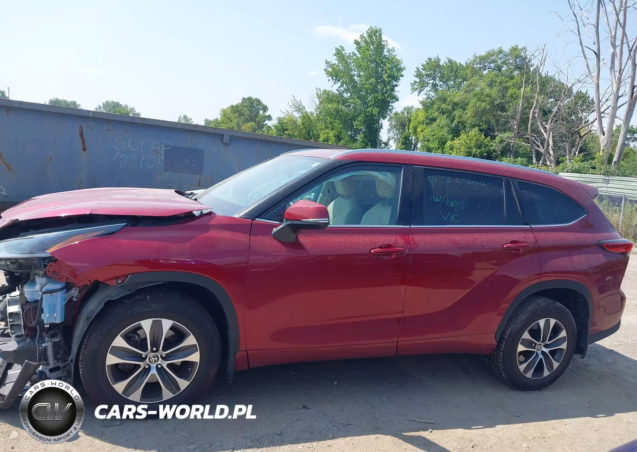 2021 Toyota Highlander Xle VIN:5TDGZRBH0MS550152 - 15