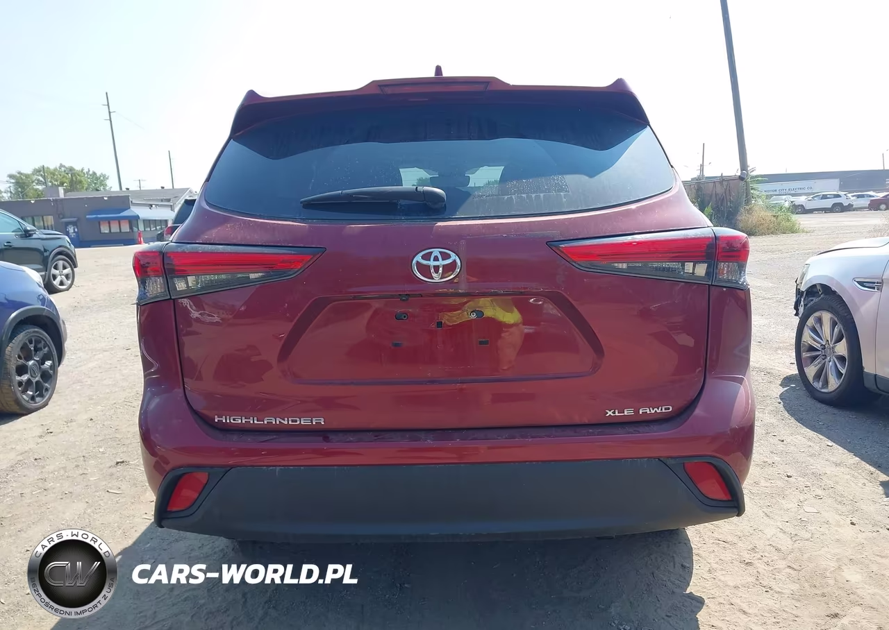 2021 Toyota Highlander Xle VIN:5TDGZRBH0MS550152 - 17