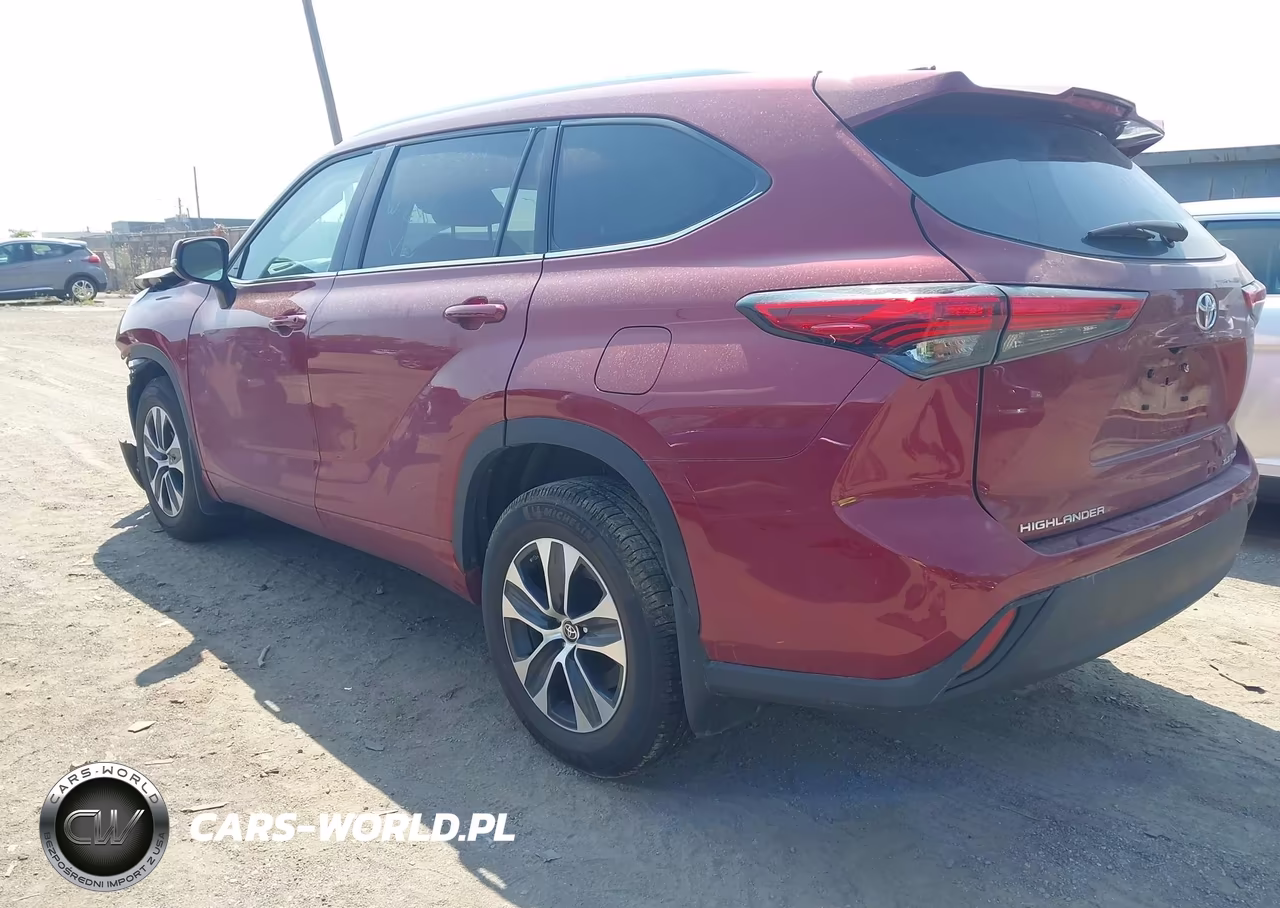 2021 Toyota Highlander Xle VIN:5TDGZRBH0MS550152 - 3