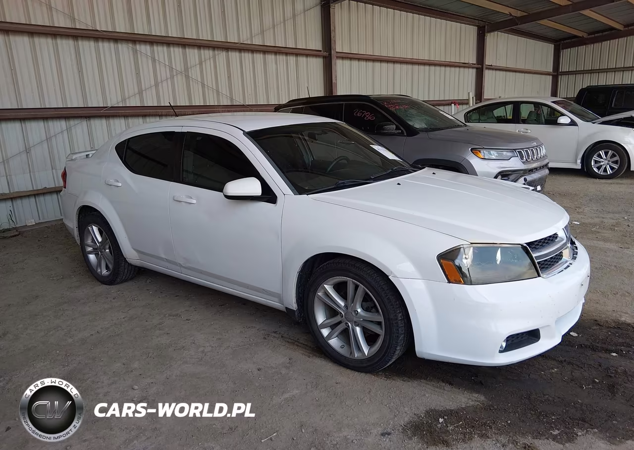 2014 Dodge Avenger Sxt VIN:1C3CDZCB1EN156145 - 1